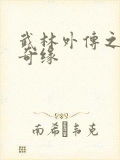 武林外传之同福奇缘