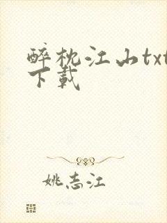 醉枕江山txt下载