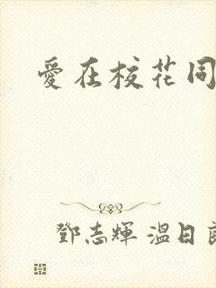 爱在校花同居时