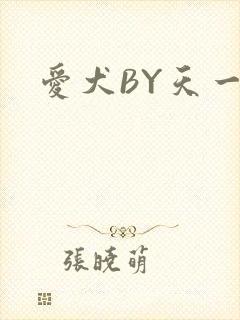 爱犬BY天一封面