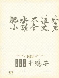 肥水不流外人田小说全文免费阅读全本免