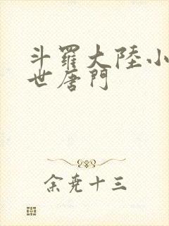 斗罗大陆小说绝世唐门