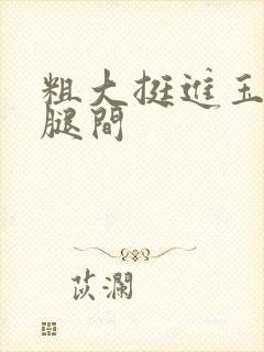 粗大挺进玉芬双腿间