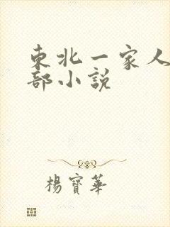 东北一家人第一部小说封面