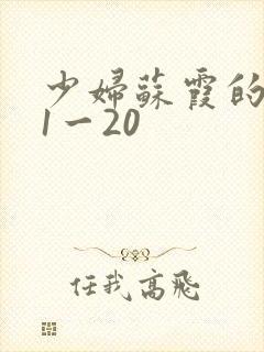 少妇苏霞的沉沦1一20