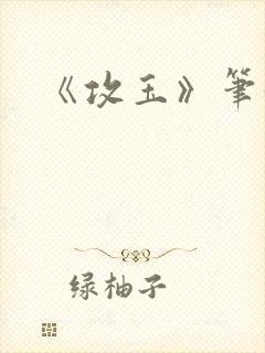 《攻玉》笔趣阁封面