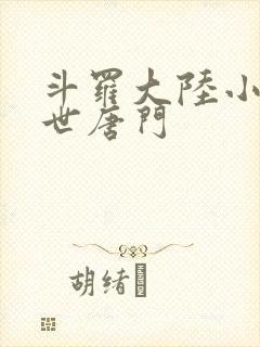 斗罗大陆小说绝世唐门封面