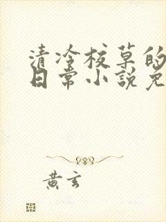 清冷校草的堕落日常小说免费阅读