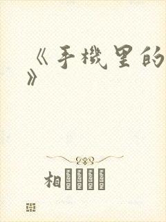 《手机里的秘密》封面