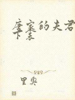 唐家的夫君们帘下衾