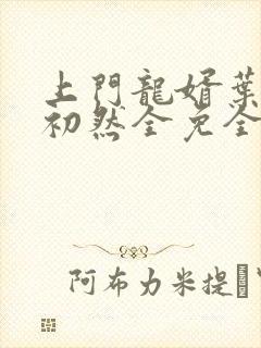 上门龙婿叶辰萧初然全免全集
