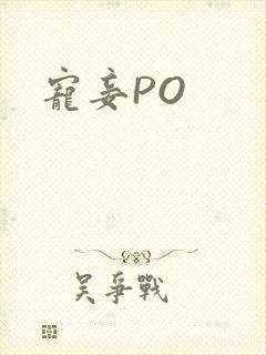 宠妾PO