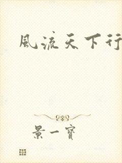 风流天下行