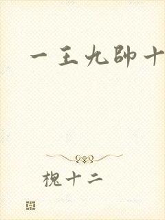 一王九帅十二宫