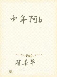 少年阿b