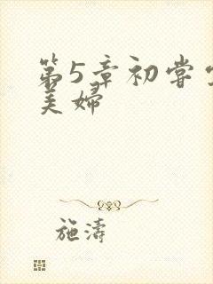 第5章初尝云雨美妇