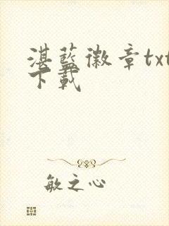 湛蓝徽章txt下载