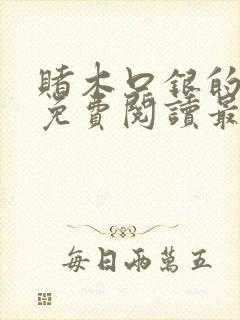 赌木口银的小说免费阅读最新