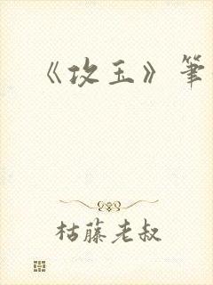 《攻玉》笔趣阁