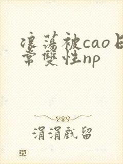 浪荡被cao日常双性np封面