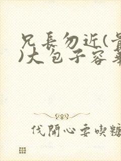 兄长勿近(骨科)大包子容华