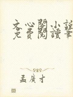 文心阁小说全文免费阅读笔趣阁