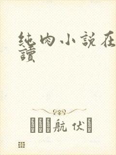 纯肉小说在线阅读封面