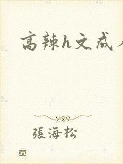 高辣h文成人h封面