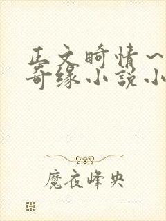 正文畸情～内裤奇缘小说小茹