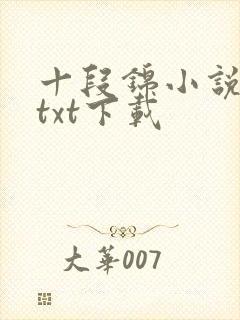 十段锦小说全本txt下载