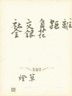 社交负距离by金银花