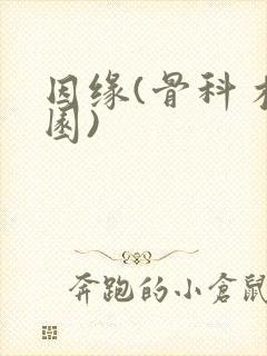 因缘(骨科 校园)