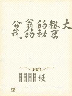 公翁的粗大放进我的秘密封面