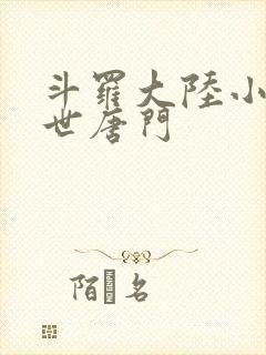 斗罗大陆小说绝世唐门封面