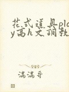 花式道具play高h文调教封面