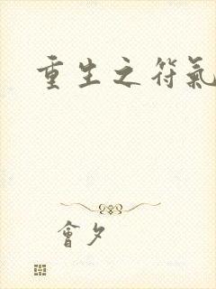 重生之符气冲天