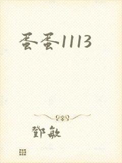 蛋蛋1113