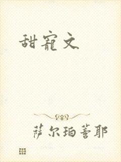 甜宠文