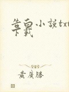 告白小说txt下载封面