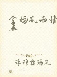 金婚风雨情演员表