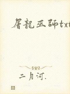 屠龙巫师txt