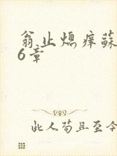 翁止熄痒苏玥第6章