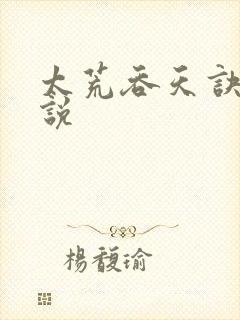 太荒吞天诀 小说