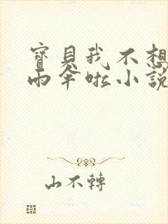 宝贝我不想带小雨伞啦小说