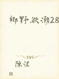 乡野欲潮28章