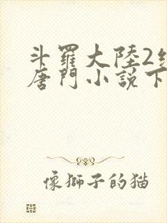 斗罗大陆2绝世唐门小说下载