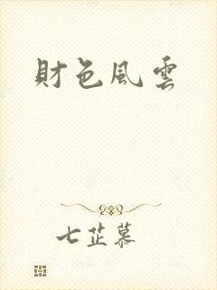 财色风云封面