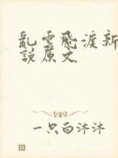乱云飞渡新编小说原文