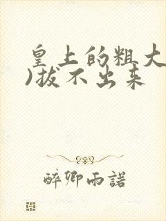 皇上的粗大(h)拔不出来