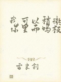 我可以稍微放进你里面吗校园版封面